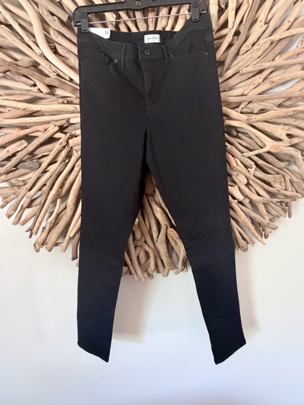 Jessica Simpson Black High-Rise Skinny Jeans